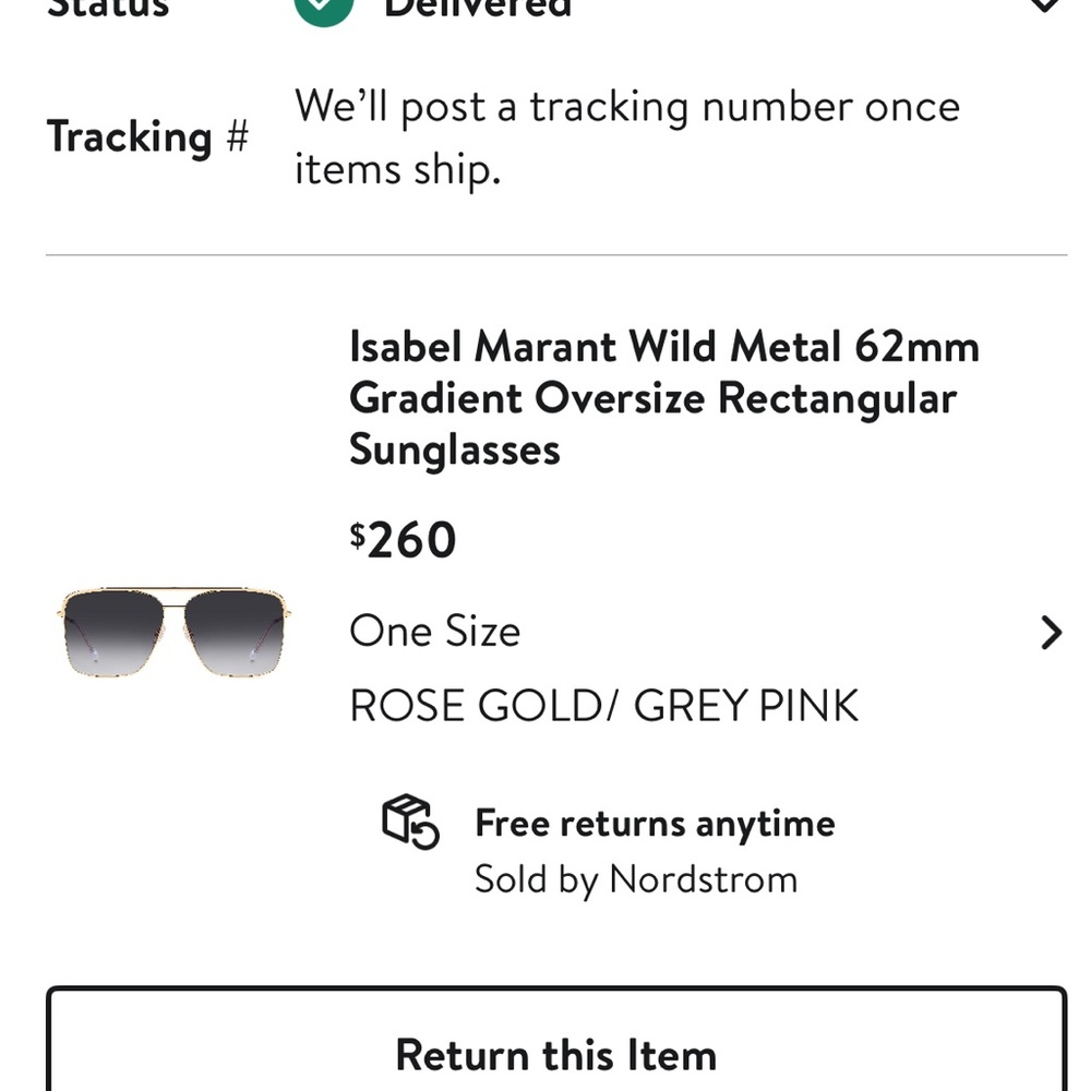 Isabel Marant Aviator Sunglasses - Picture 6 of 6